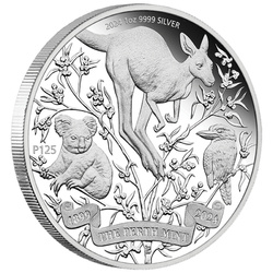 Perth Mint 125e anniversaire 1 once d'argent 2024 Proof