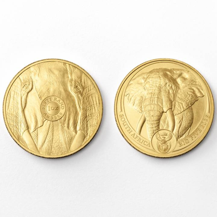 Big Five: Elephant 1 oz Gold 2025