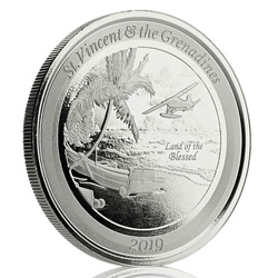 St. Vincent & The Grenadines: Island Hopping 1 oz Silver 2019