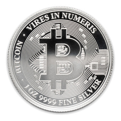 Niue: Bitcoin 1 oz Silber 2022