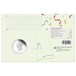 Joyeux anniversaire coloré 1/2 once d'argent 2025 Proof