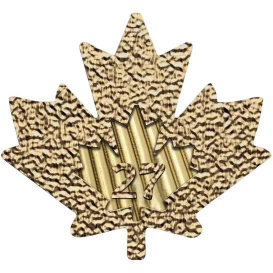 Pièce d’or Maple Leaf canadienne 1 once d’or 2027