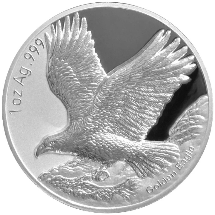 Samoa: Golden Eagle 1 oz Silber 2025 Prooflike Coin