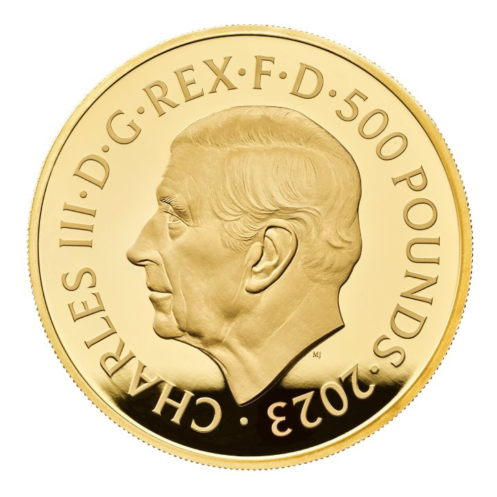 A Tudor-ház királyi állatai: Clarence bikája 5 uncia arany 2023 Proof