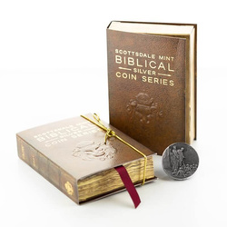 Niue: Biblical - Jesus Delivered To Be Crucified 2 oz Silver 2021 Proof Antiqued Coin