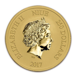 Niue: Rok Koguta 1 uncja Złota 2017