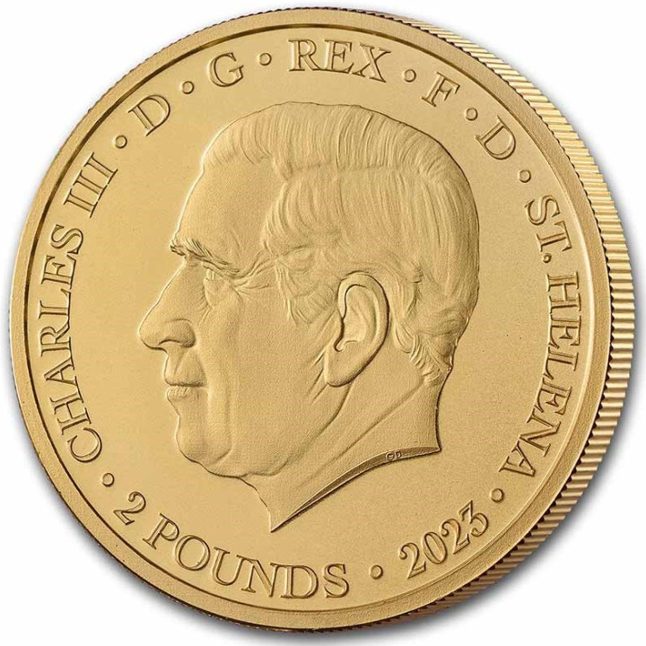 St Helena: Goddesses - Eos and the Horses 1/4 oz Gold 2023