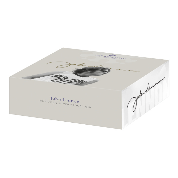 John Lennon 2 oz Silver 2025 Proof