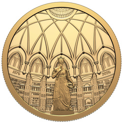 Monedă de Aur 150th Anniversary of the Library of Parliament $200 Aur 2026 Proof