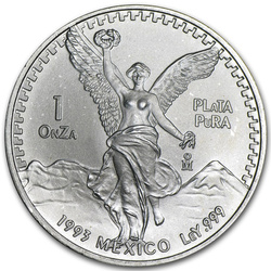 Mexican Libertad 1 oz Silber 1993