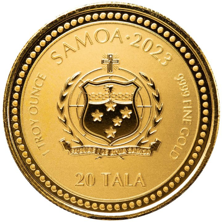 Samoa: The Teacher 1 oz Oro 2023 Proof