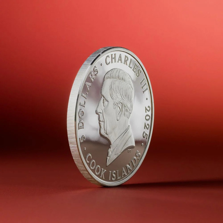 Cook Islands: Seven Deadly Sins – Wrath kolorowany 1 uncja Srebra 2025 Proof