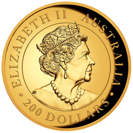 Set Australian Kangaroo 1 oncia e 2 once d'oro 2022 Proof