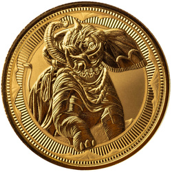 Gibraltar: Elefante de Guerra 1 oz Oro 2023 Prooflike