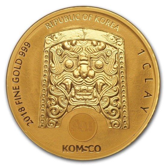 Chiwoo Cheonwang 1 unce zlata 2018