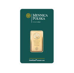 1 oz Lingote de Oro Casa de la Moneda de Polonia