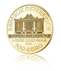 Vienna Philharmonic 1 oz Gold 2021