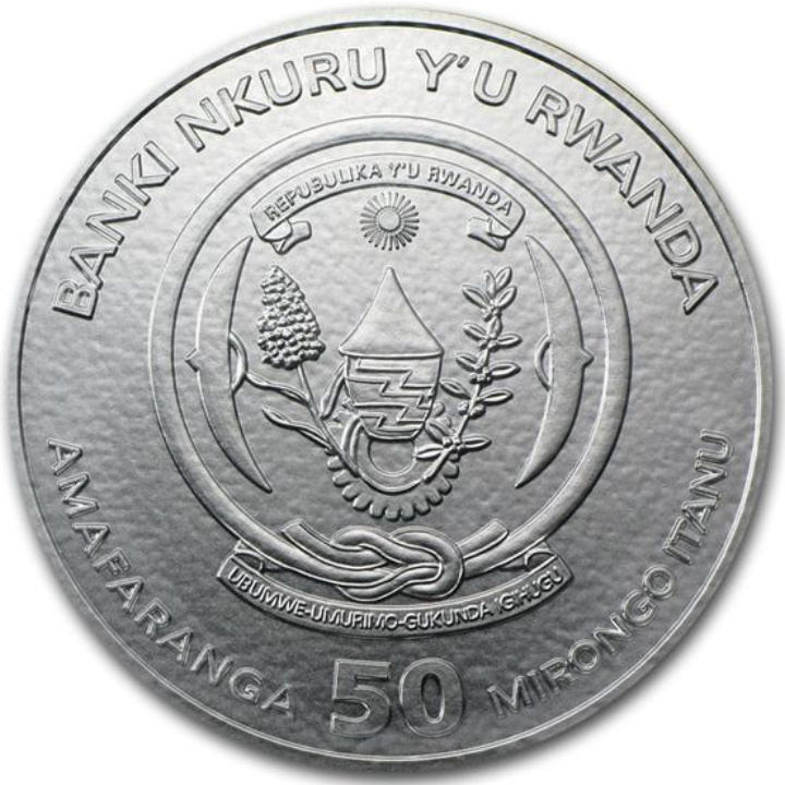 Rwanda: Nautical Ounce - HMS Victory 1 uncja Srebra 2025
