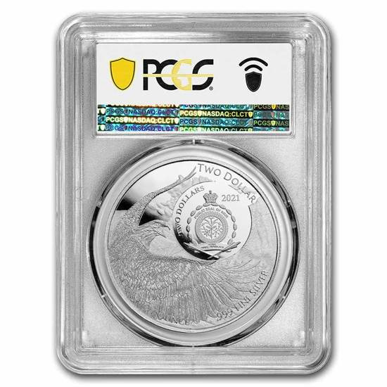 35. évforduló PCGS PR-70 1 uncia ezüst 2021 Proof
