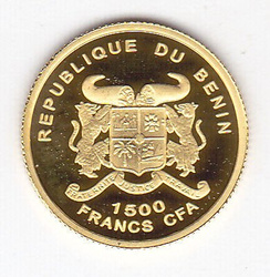 Leopardo 1/25 oncia d'oro 2005 Proof