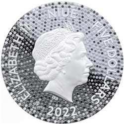 Niue : The Water Tiger 5 argent 2022 Prooflike
