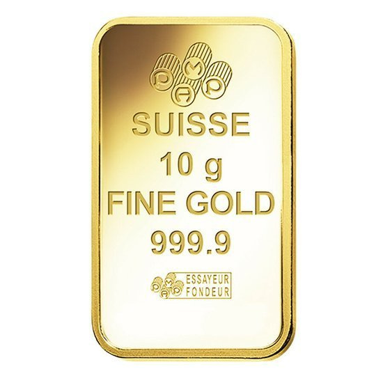 PAMP Suisse Fortuna 10 g Goldbarren Veriscan
