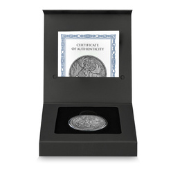 Srebrna Moneta Germania Mint: Megafauna - Giant Deer Oblivion 1 uncja Srebra 2026 Black Light Colours Antiqued Coin