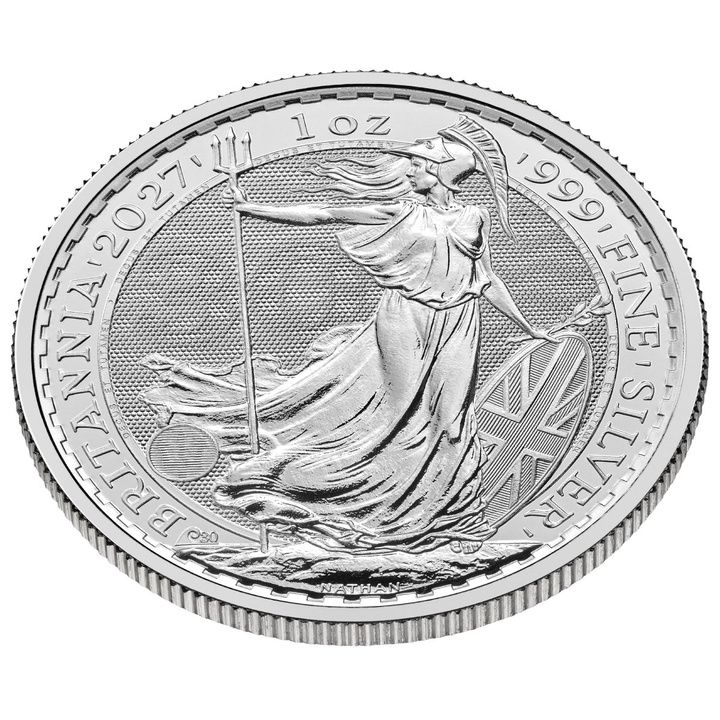 Srebrna Moneta Britannia 1 uncja Srebra 2027
