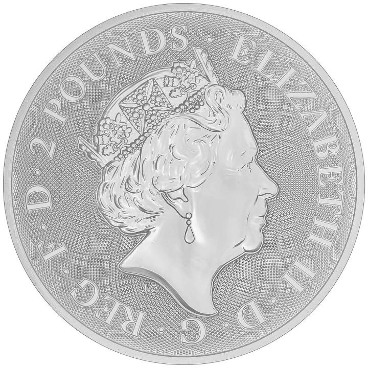 Queen 1 oz Silver 2020