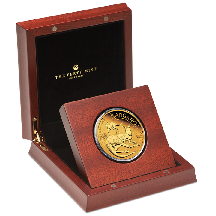 Australian Kangaroo 5 oz Gold 2025 Proof