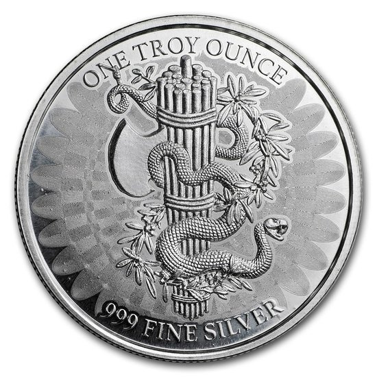 Liberty and Unity 1 oz Silber High Relief Round