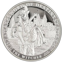 Cameroon: The Witcher Book Series - Sword of Destiny 1 uncja Srebra 2024