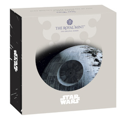 Star Wars: TIE Fighter colored 50p Silver 2024 Proof 