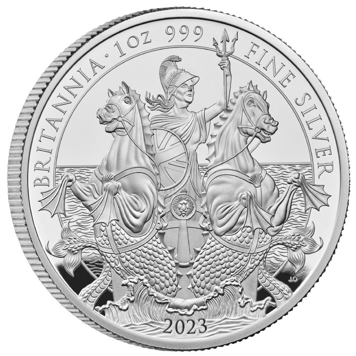 Britannia 1 oz Silber 2023 Proof Coin