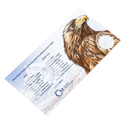 Lot de 2 pièces Niue : Czech Lion et Slovakia Eagle 2 x 1 once d'argent 2023