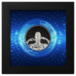 Cook Islands: Second Skin coloured 1 oz Silver 2023 Proof Ultra High Relief