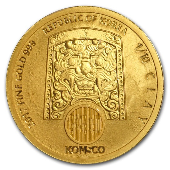 ZI:SIN Gallus 1/10 onza Oro 2017