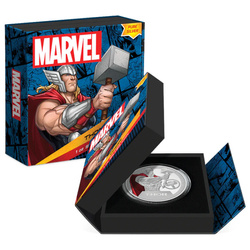 Niue: Marvel - Thor coloured 1 oz Silber 2023 Proof