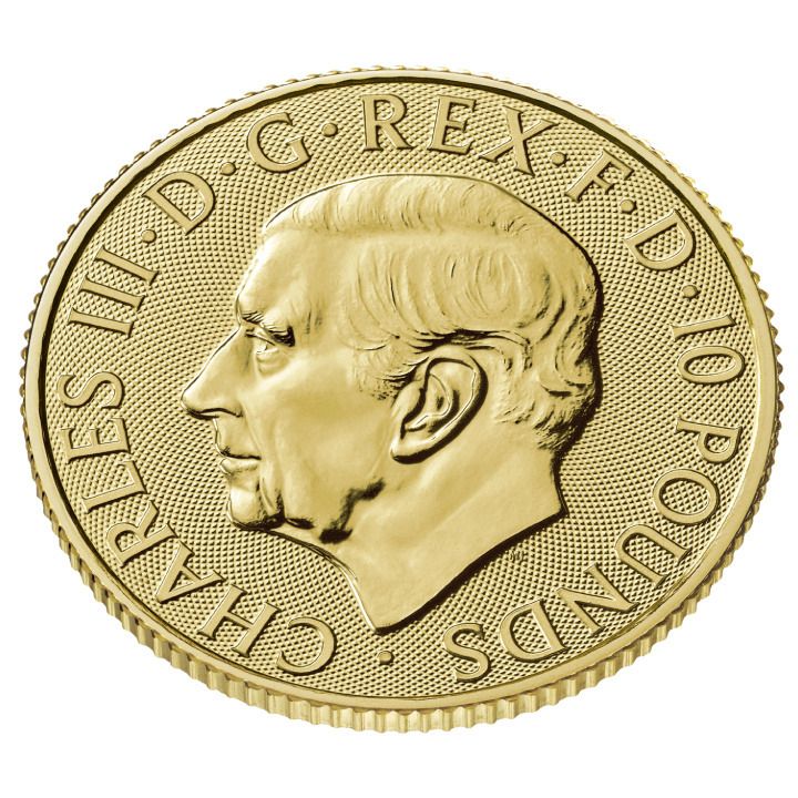 Britannia 1/10 oncia d'oro 2025