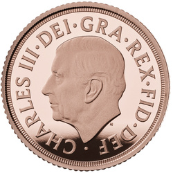 Regno Unito: 1/2 Sovrano - Carlo III 2024 Proof