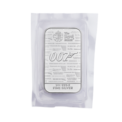 James Bond rúd - No Time to Die 1 uncia ezüst