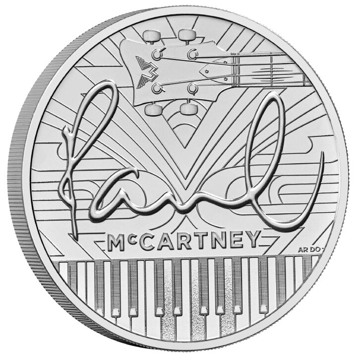 Paul McCartney £5 Cuproníquel 2024