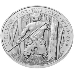 Myths & Legends: Little John 10 oz Silver 2024