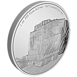 Niue : Star Wars - Sandcrawler 1 once d'argent 2022 Proof