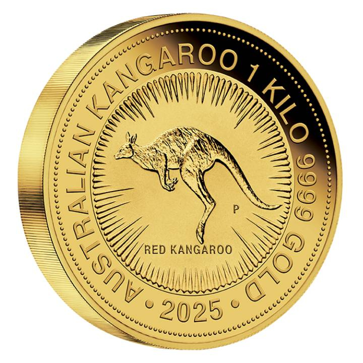 Australijski Kangur 1000 gramów Złota 2025