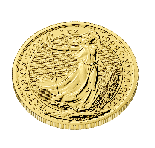 Britannia 1 uncja Złota 2022