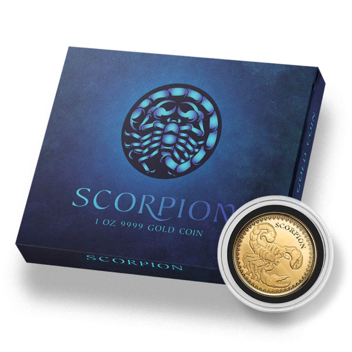 Czad: Scorpion 1 oz Gold 2022 Proof Coin