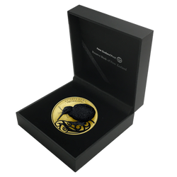 Kiwi (gold and ruthenium) 2 oz Silver 2020 High Relief