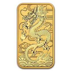 Goldmünze  Bar Drache 1 oz Gold 2018