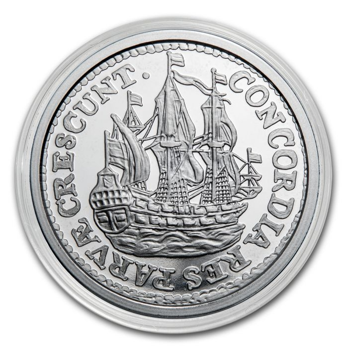 Países Bajos: Chelín naval 1 oz Plata 2021
